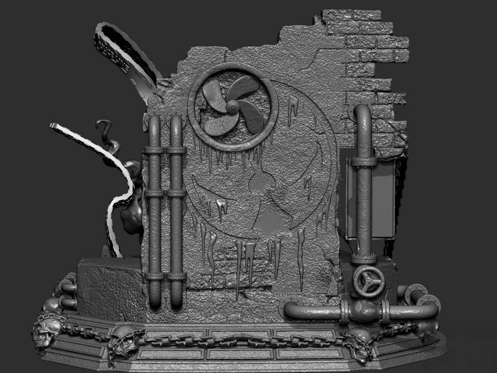 Sam and Twich – Diorama