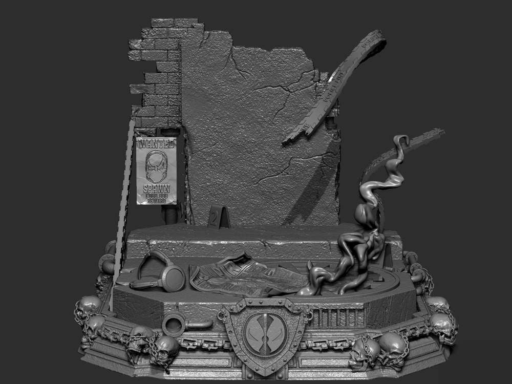 Sam and Twich – Diorama