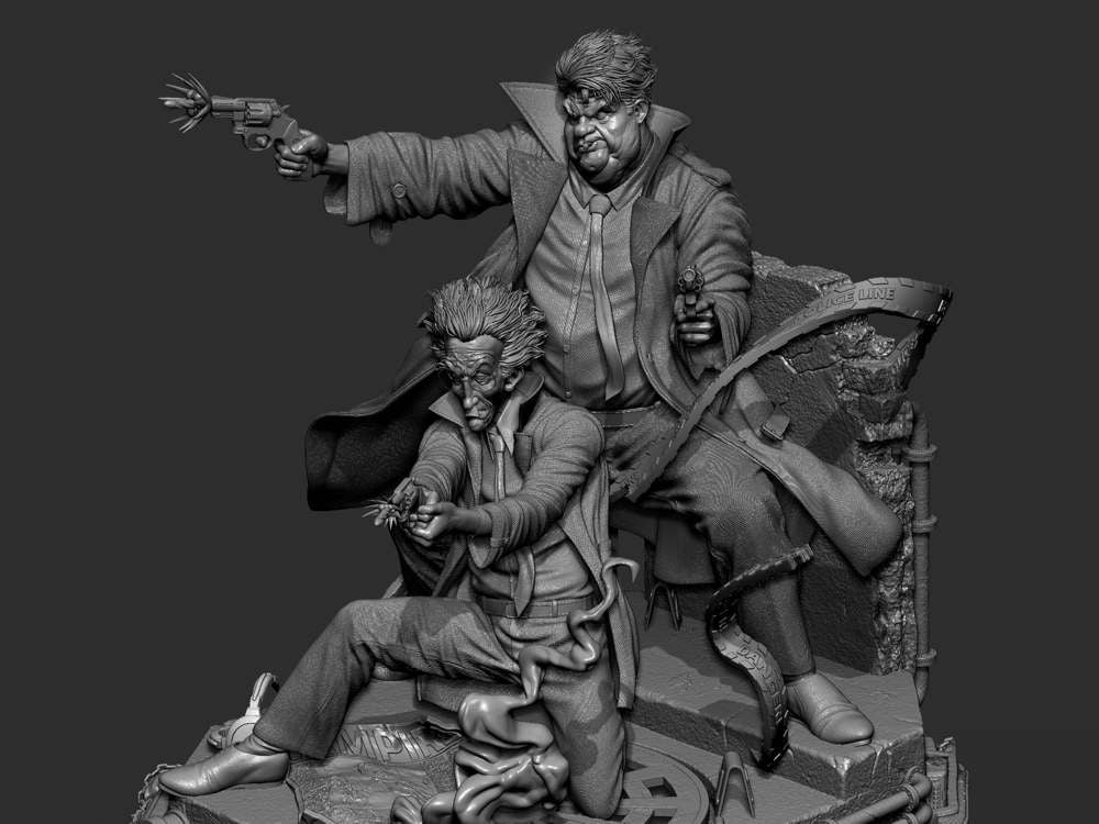 Sam and Twich – Diorama