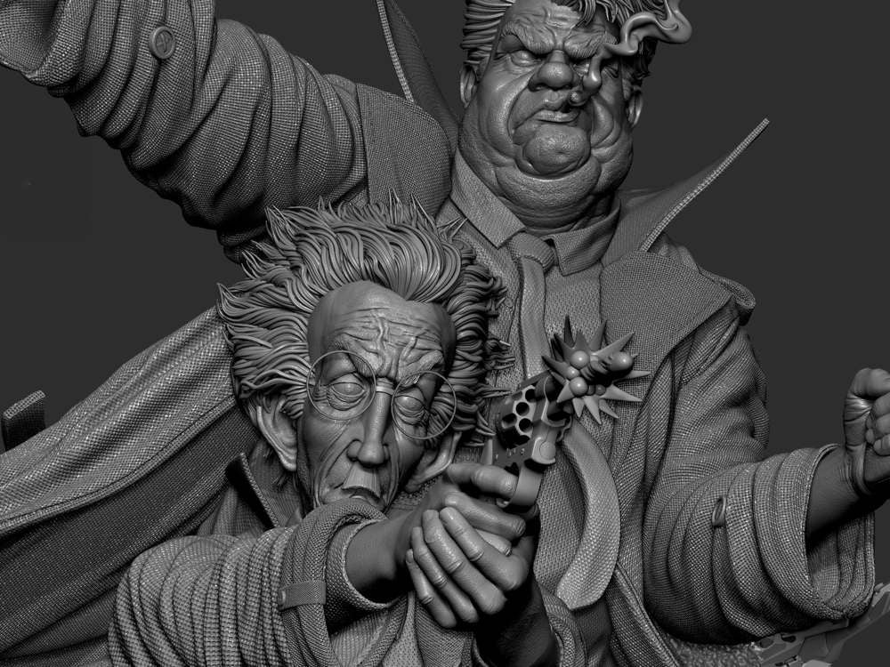 Sam and Twich – Diorama