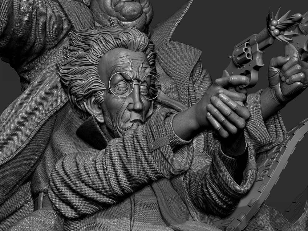 Sam and Twich – Diorama