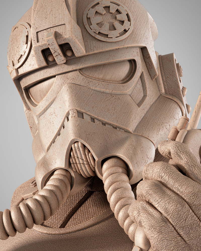 Elite Tie Fighter – Sculpture