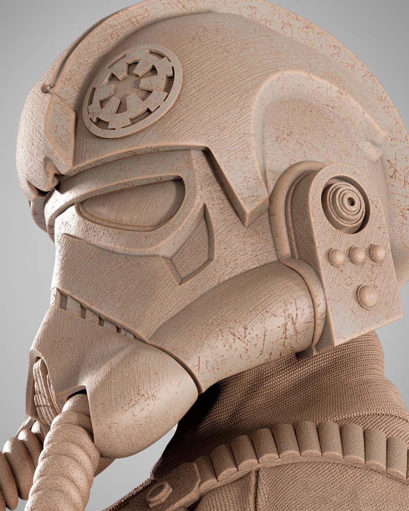 Elite Tie Fighter – Sculpture