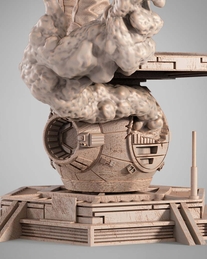 Elite Tie Fighter – Sculpture