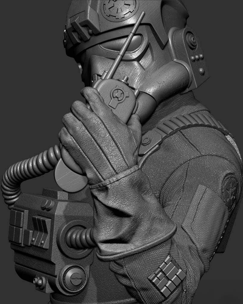 Elite Tie Fighter – Sculpture