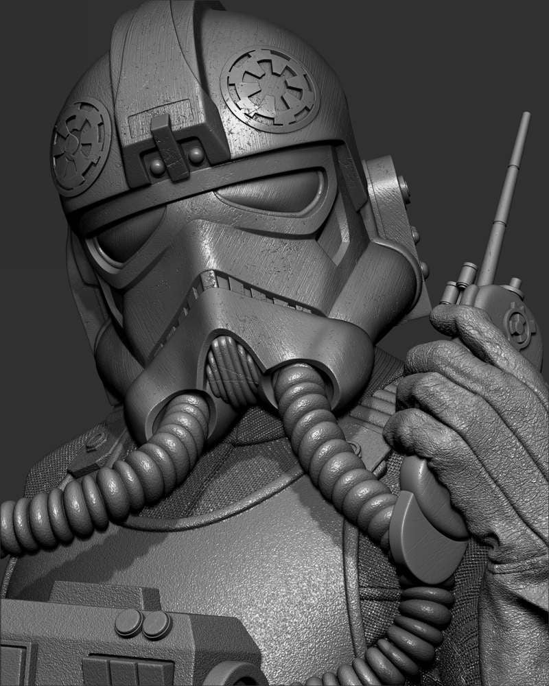 Elite Tie Fighter – Sculpture