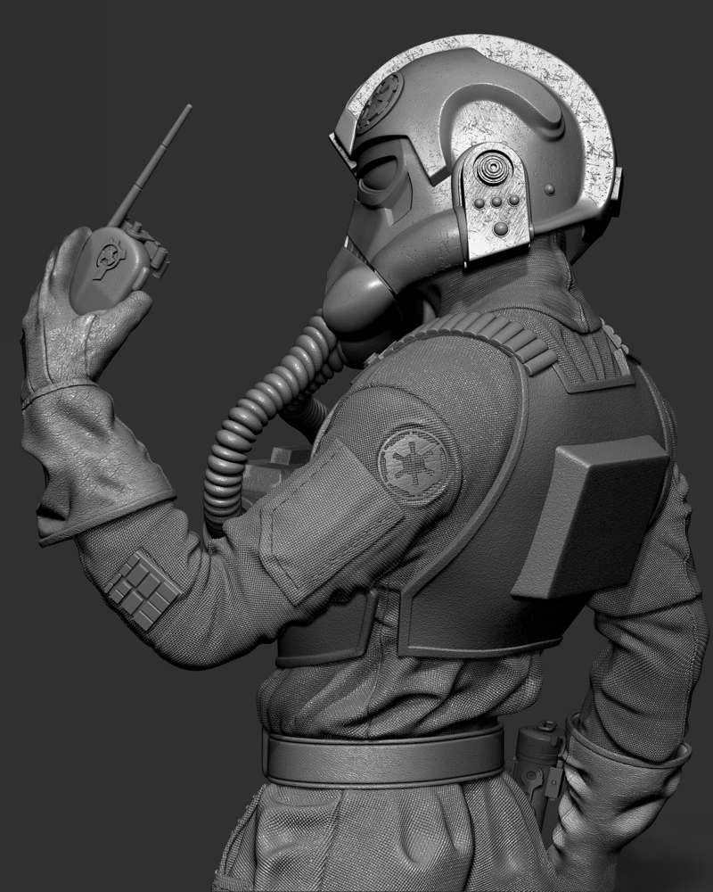 Elite Tie Fighter – Sculpture