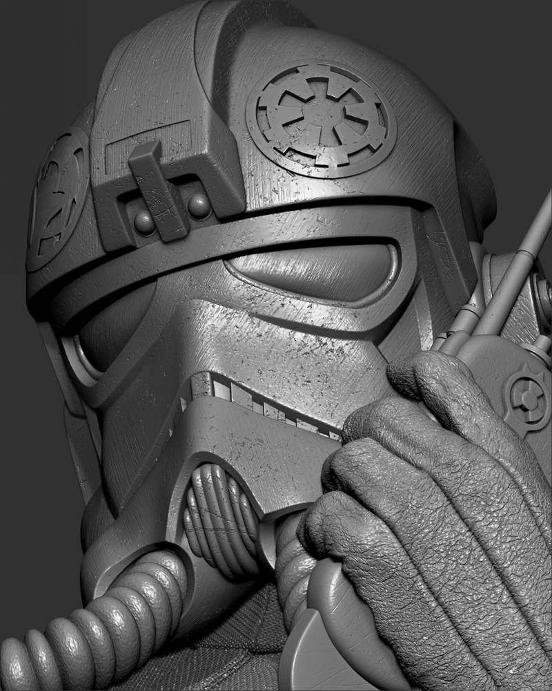 Elite Tie Fighter – Sculpture