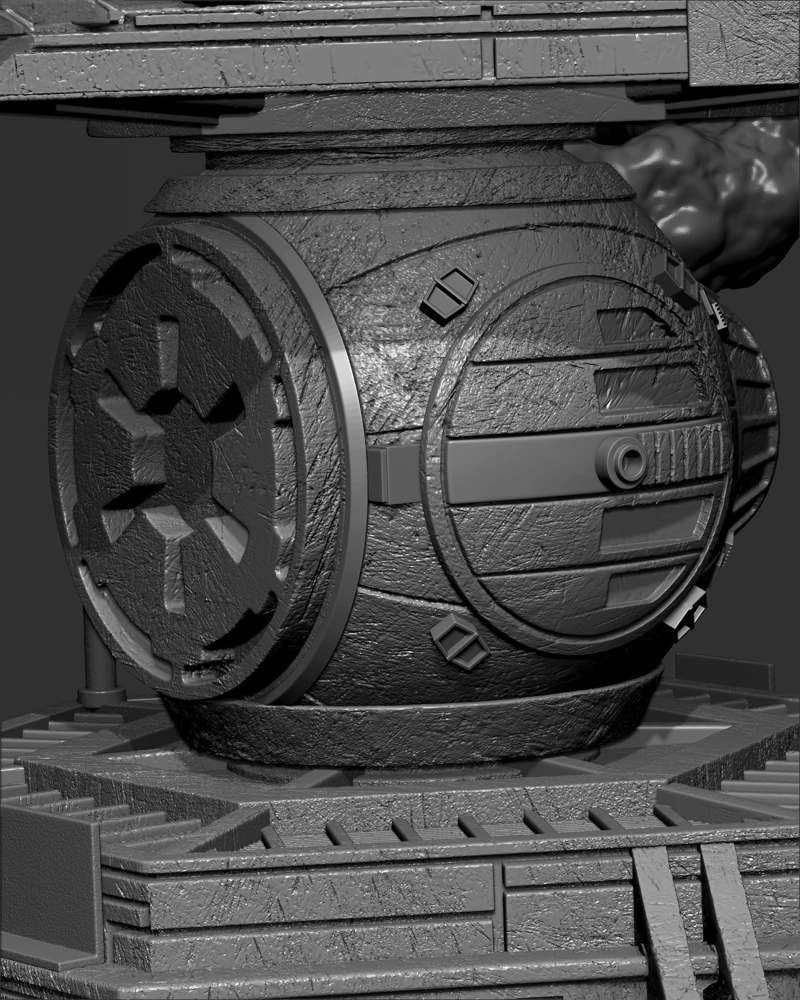 Elite Tie Fighter – Sculpture