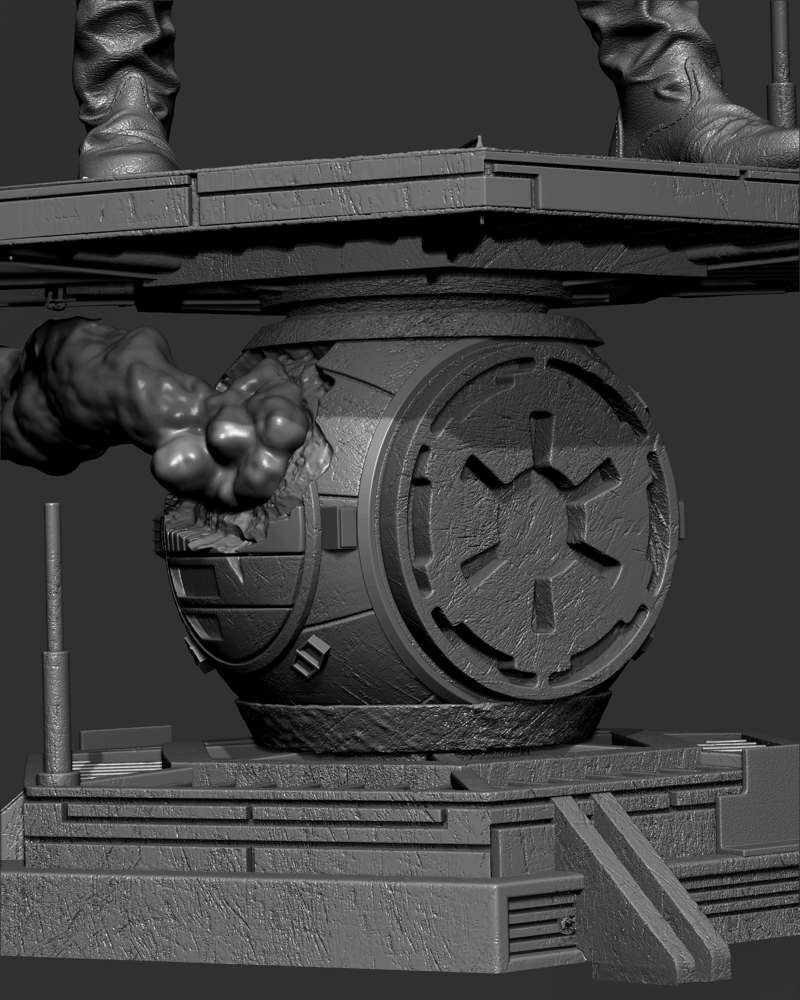 Elite Tie Fighter – Sculpture