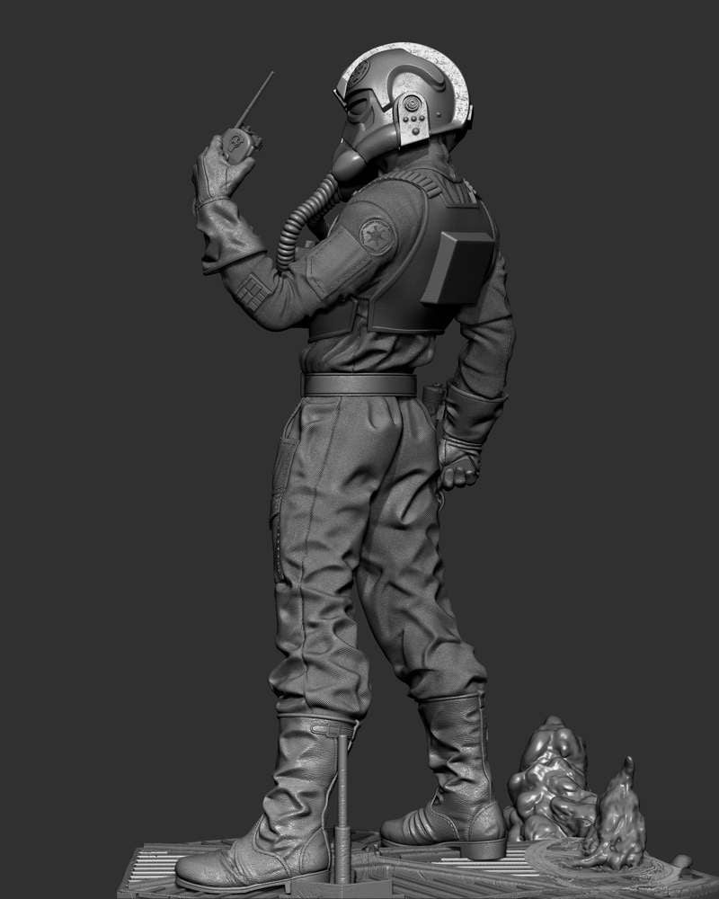 Elite Tie Fighter – Sculpture