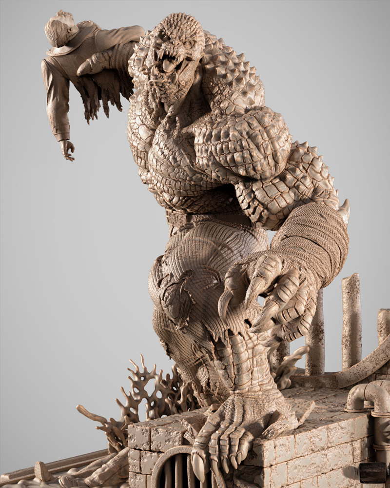 Killer Croc – Sculpture