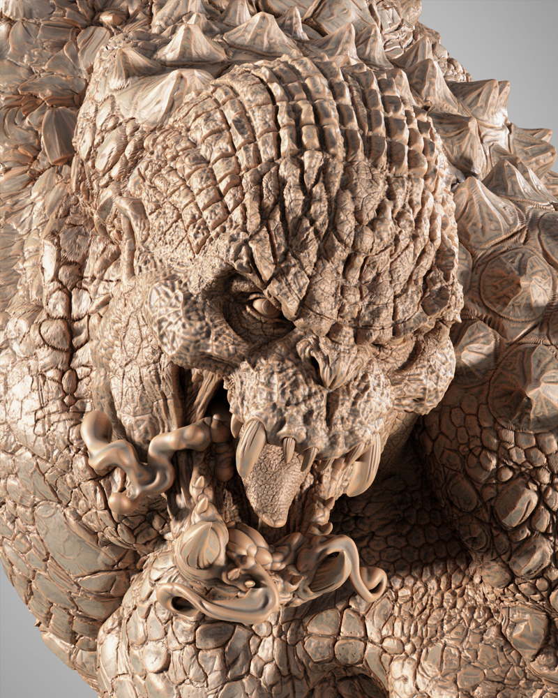 Killer Croc – Sculpture