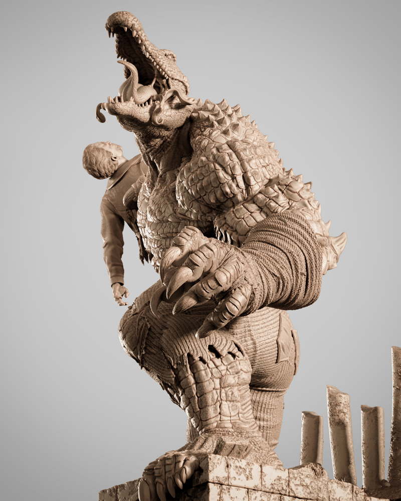 Killer Croc – Sculpture