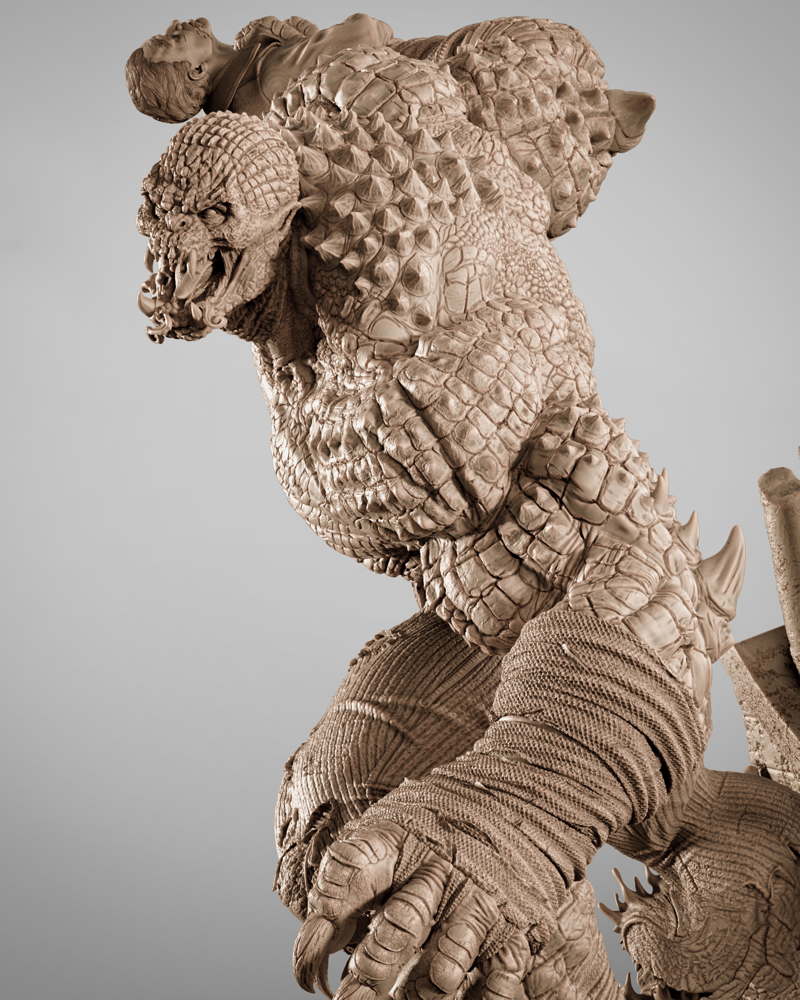 Killer Croc – Sculpture