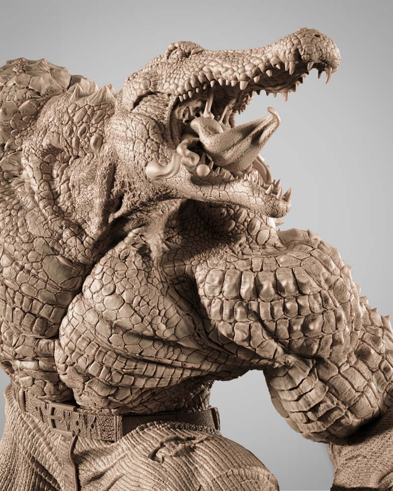 Killer Croc – Sculpture