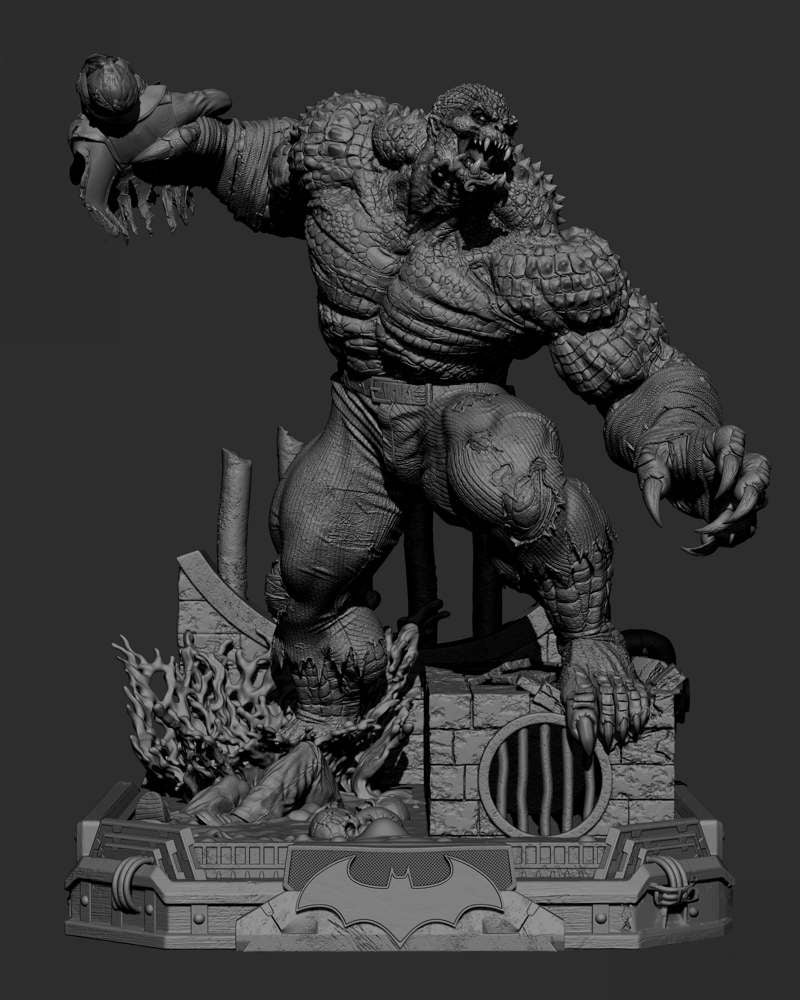 Killer Croc – Sculpture