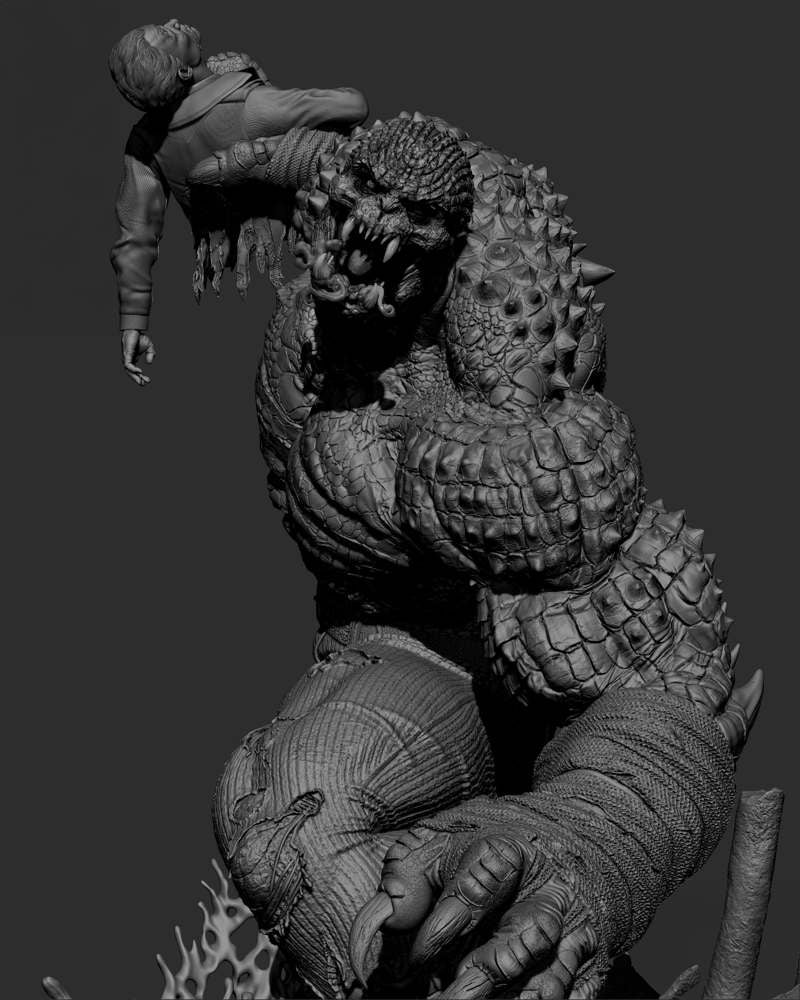 Killer Croc – Sculpture
