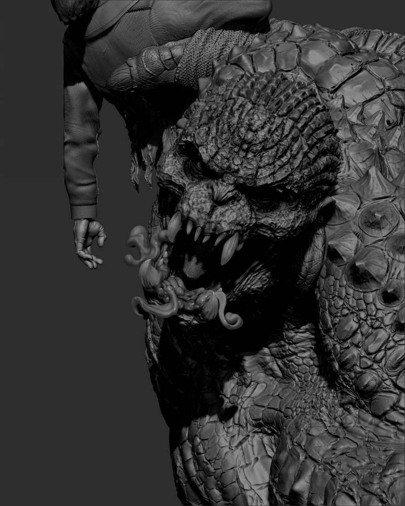 Killer Croc – Sculpture