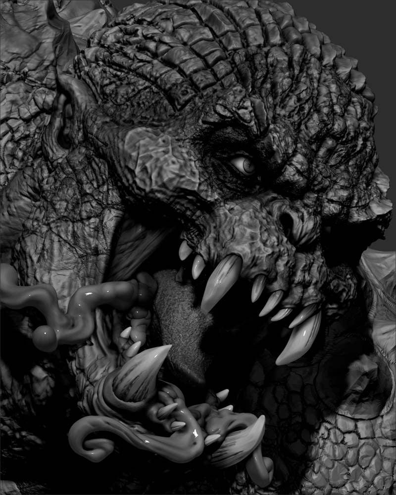 Killer Croc – Sculpture