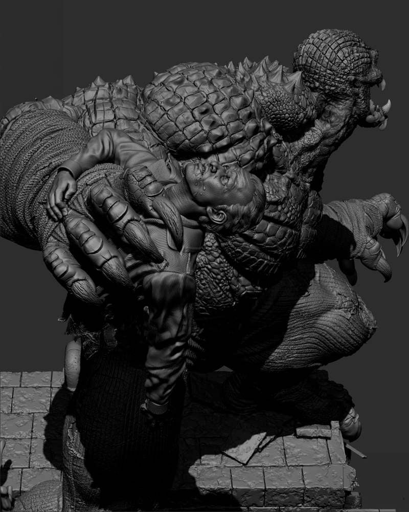 Killer Croc – Sculpture