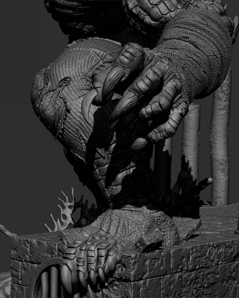 Killer Croc – Sculpture