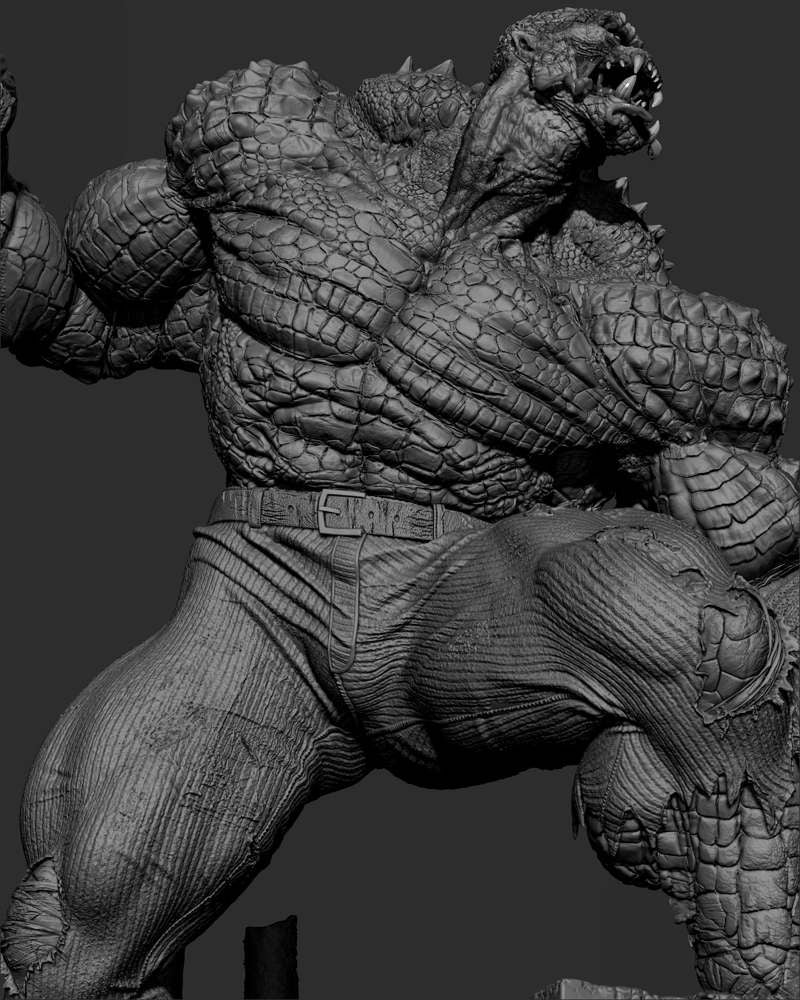 Killer Croc – Sculpture