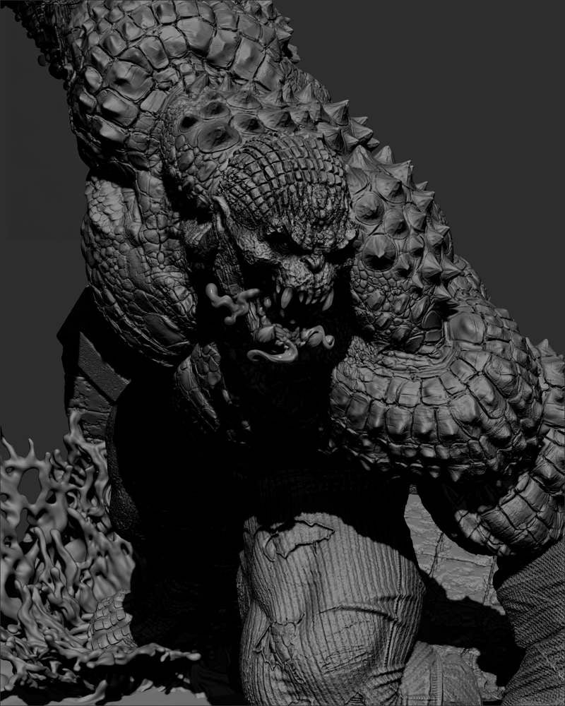 Killer Croc – Sculpture