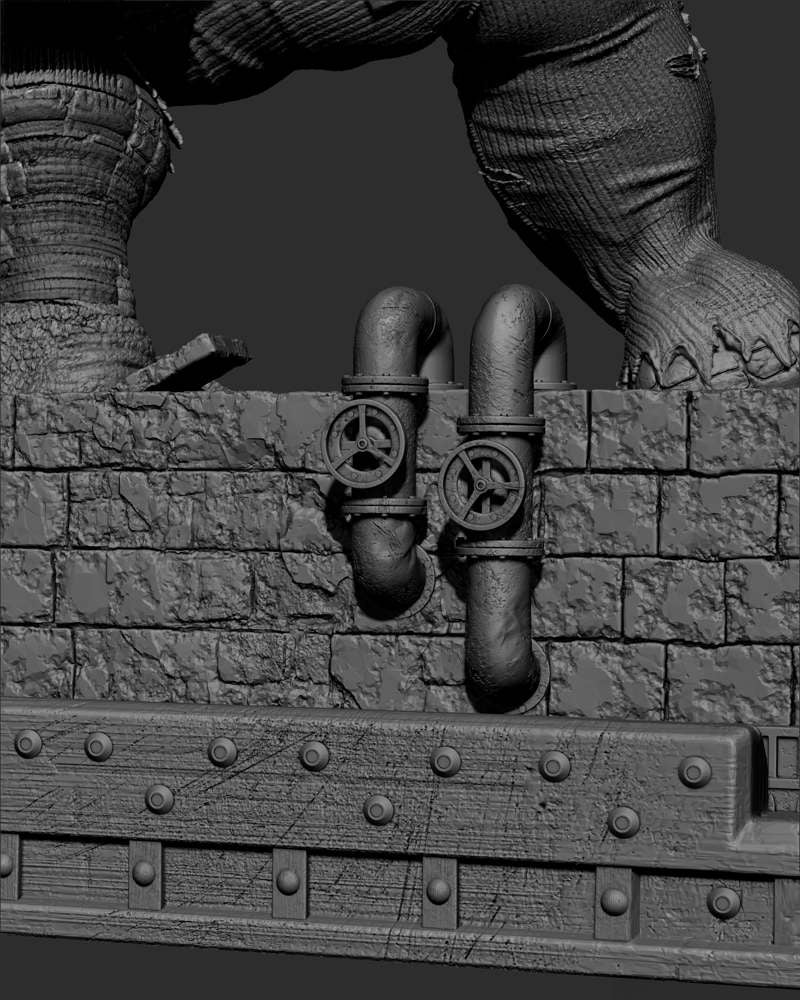 Killer Croc – Sculpture