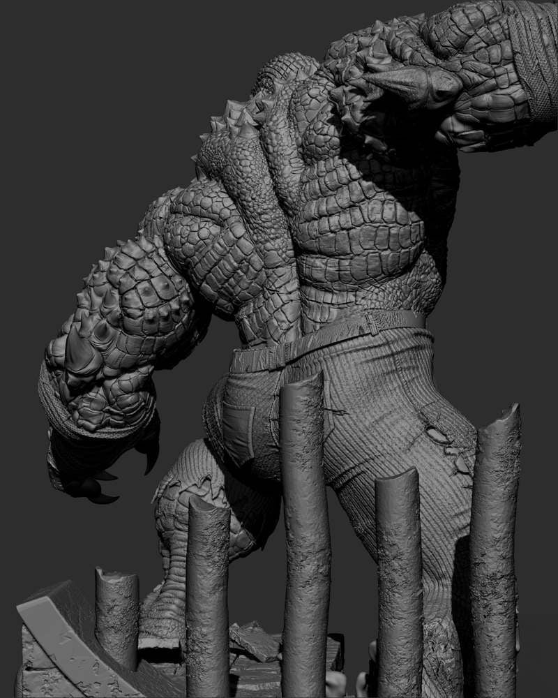 Killer Croc – Sculpture