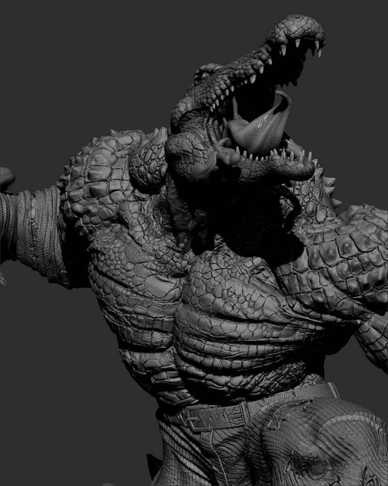 Killer Croc – Sculpture