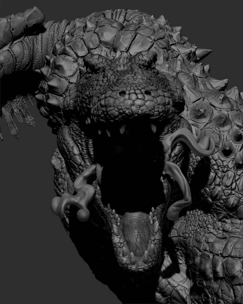 Killer Croc – Sculpture