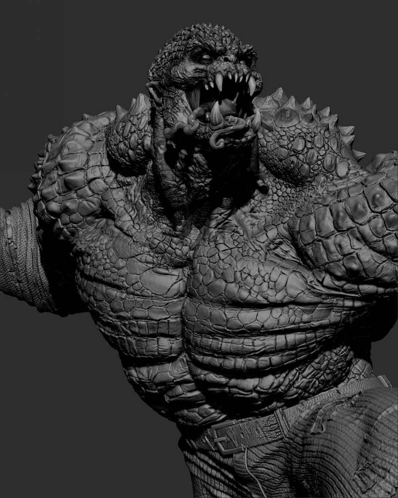 Killer Croc – Sculpture