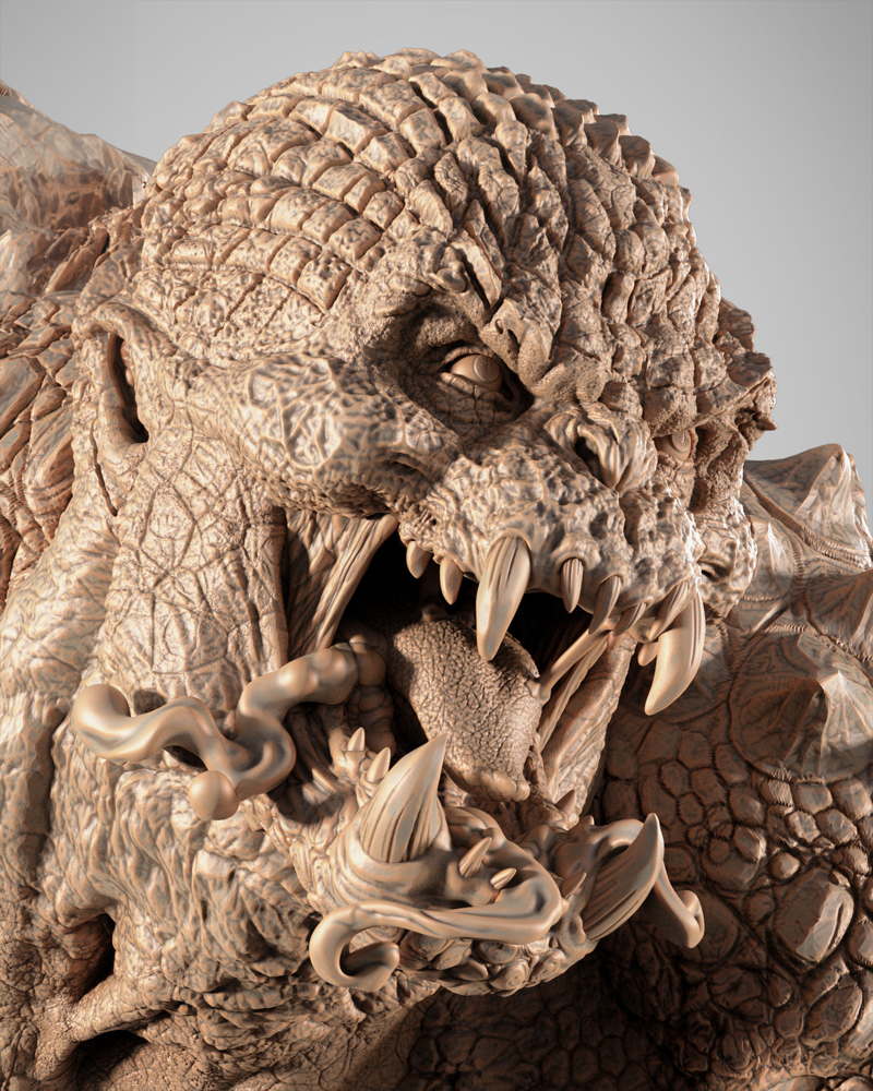 Killer Croc – Sculpture