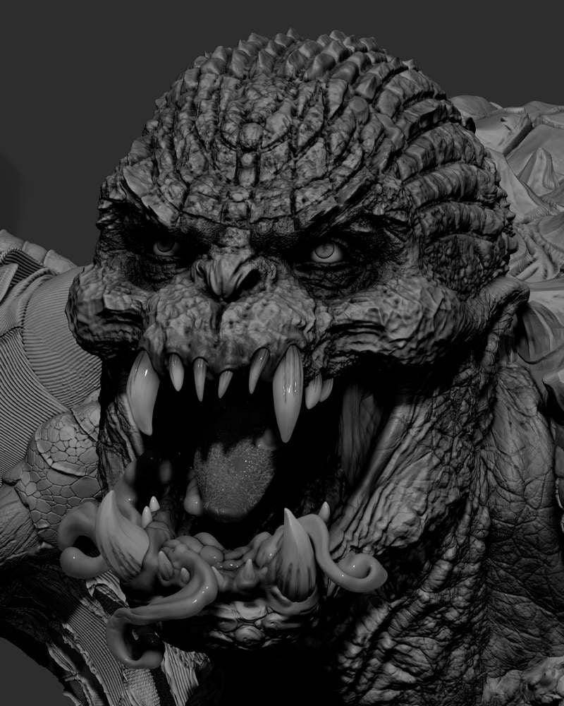 Killer Croc – Sculpture