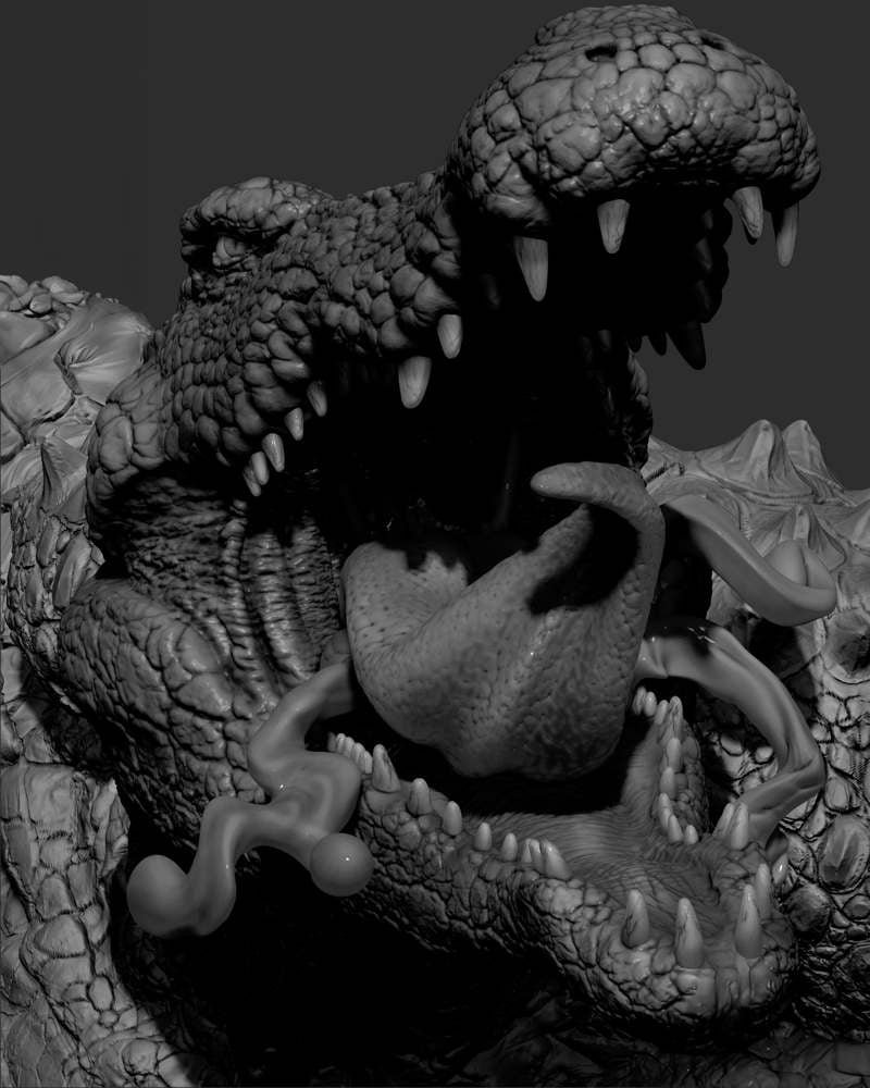 Killer Croc – Sculpture