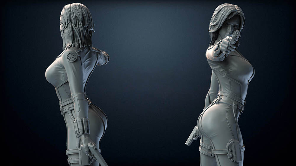 Black Widow #2 - Sculpture
