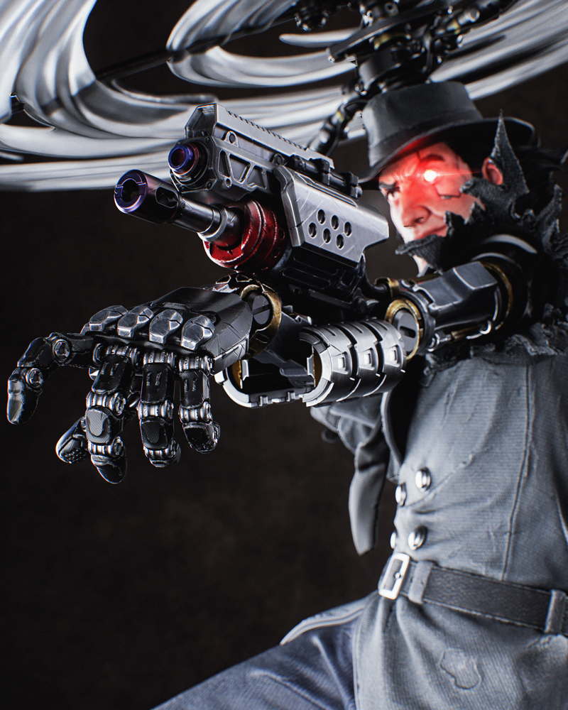 Inspecteur Gadget – Sculpture