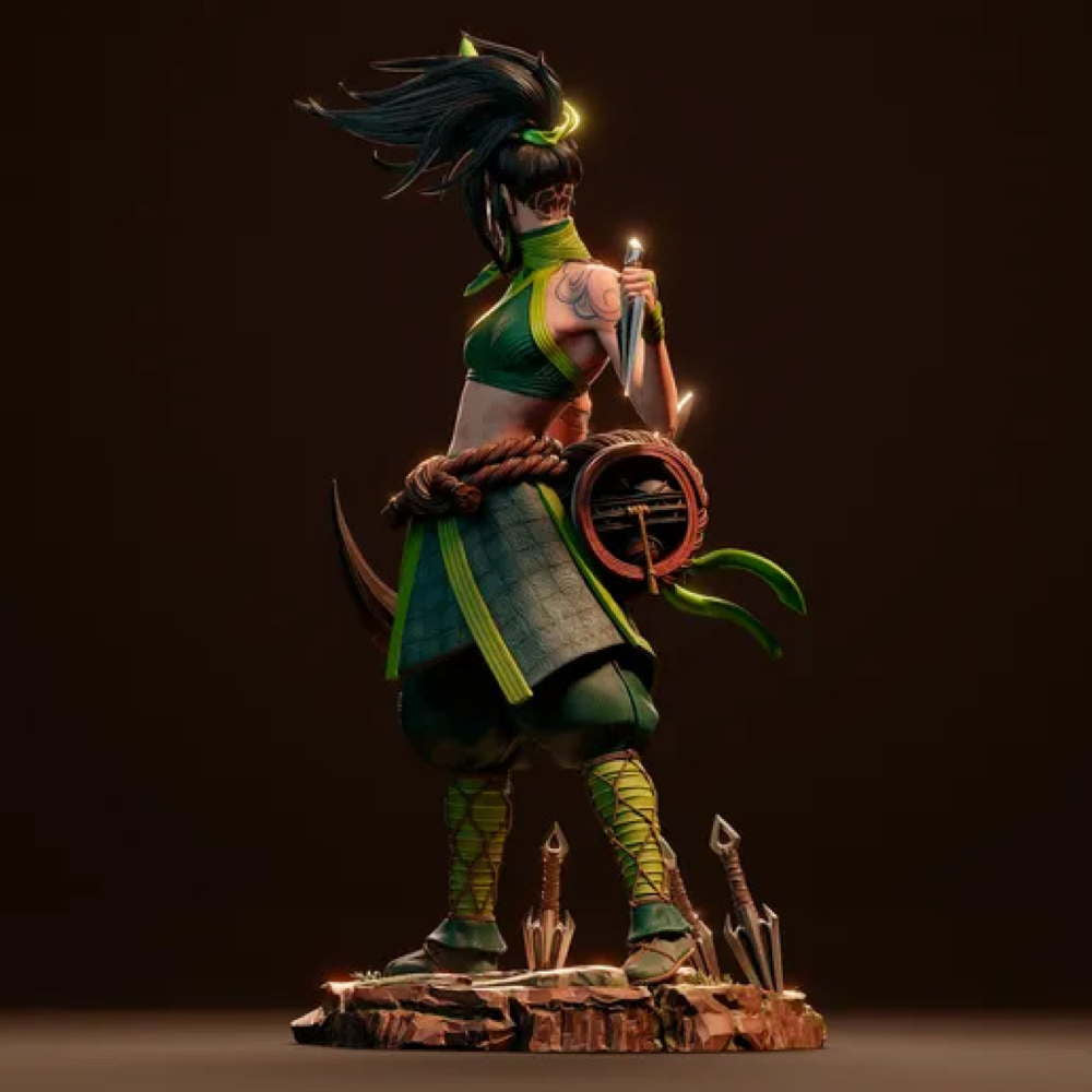 Akali - League of Legends - Sculpture