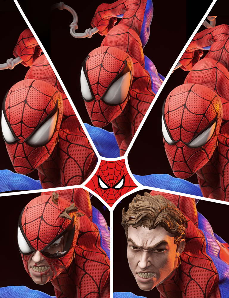 Spider Man - Sculpture