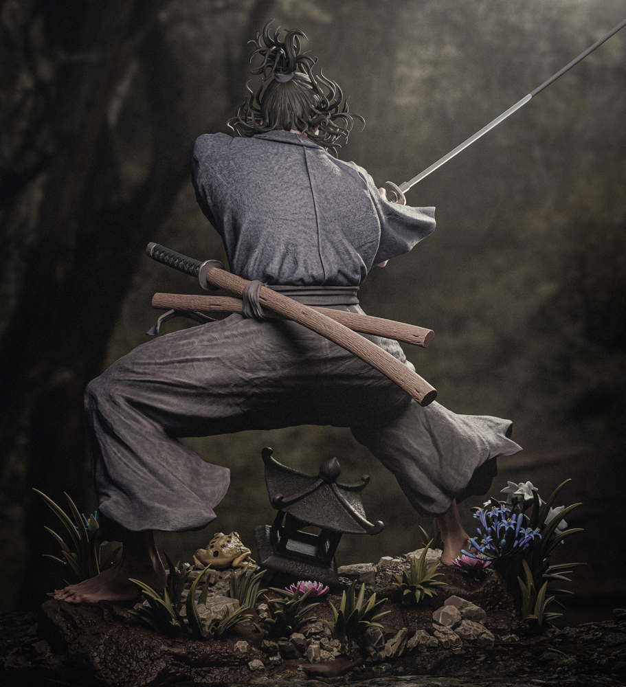 Miyamoto Musashi – Sculpture