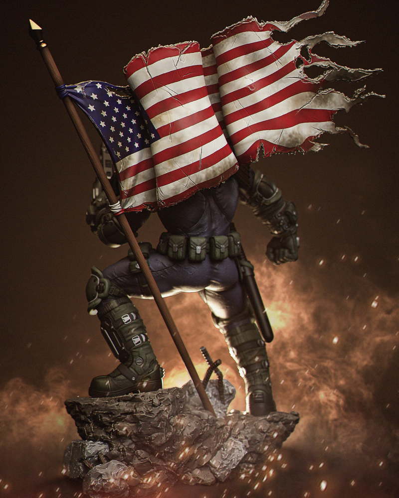 Judge Dredd #2 – Sculpture