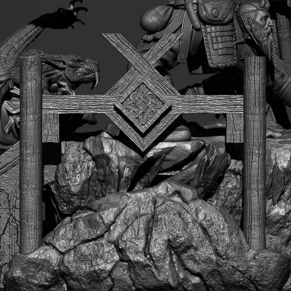 God Of War 4 - Diorama