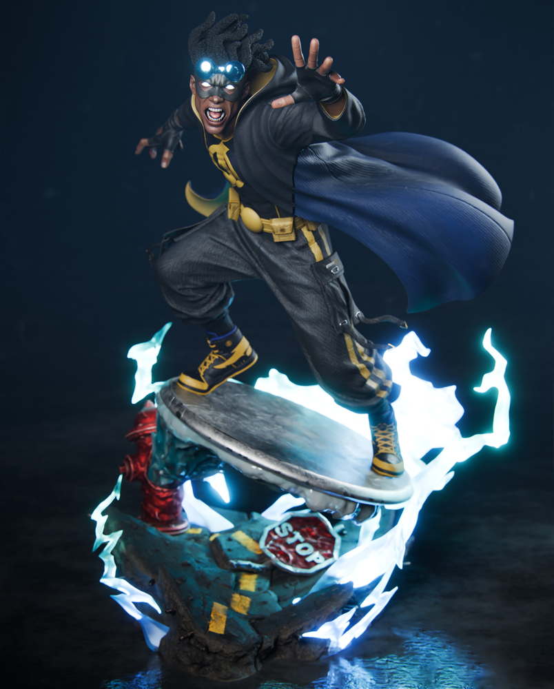 Static Shock – Sculpture