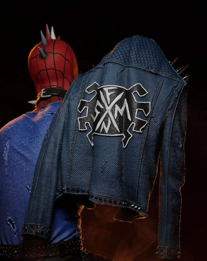 Spider-Punk – Sculpture