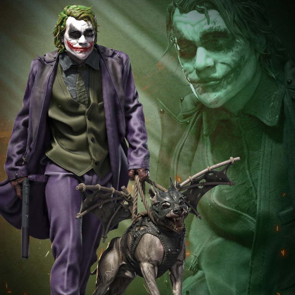 Joker - Heath Ledger - Sculpture