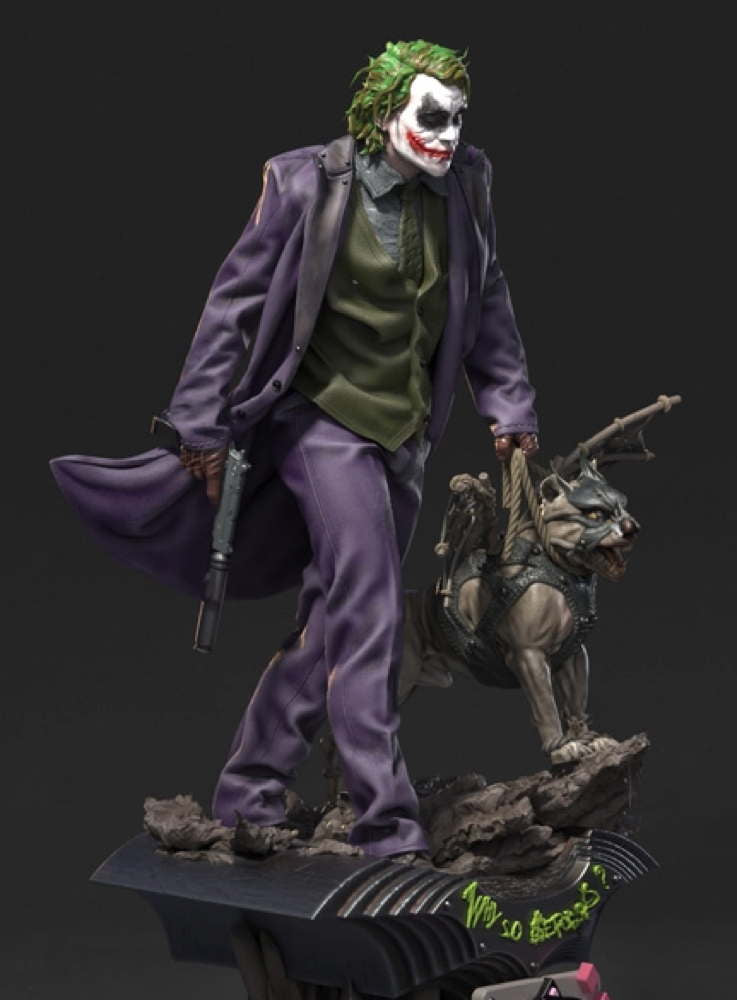Joker - Heath Ledger - Sculpture