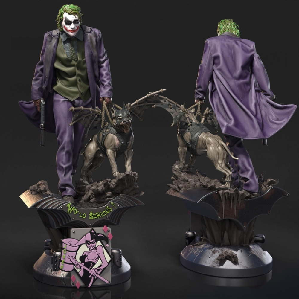 Joker - Heath Ledger - Sculpture