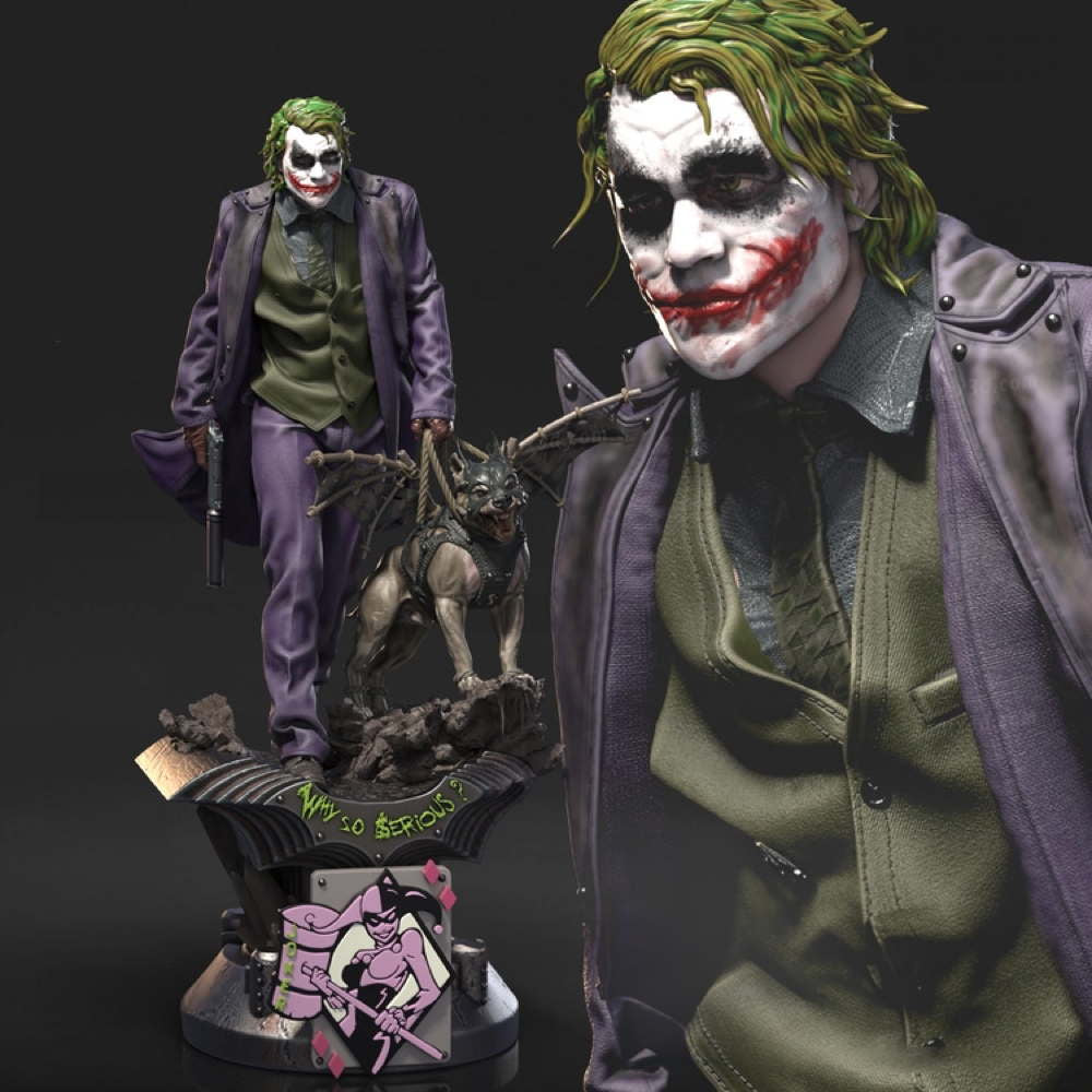 Joker - Heath Ledger - Sculpture