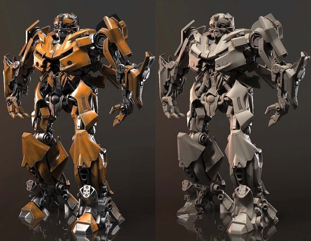 Bumblebee Transformers - Sculpture